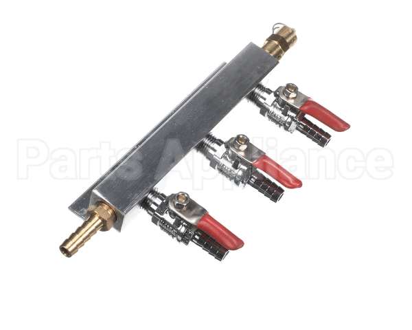 402-189A-- Beverage Air Co2 Distributor (3-Way) Brass