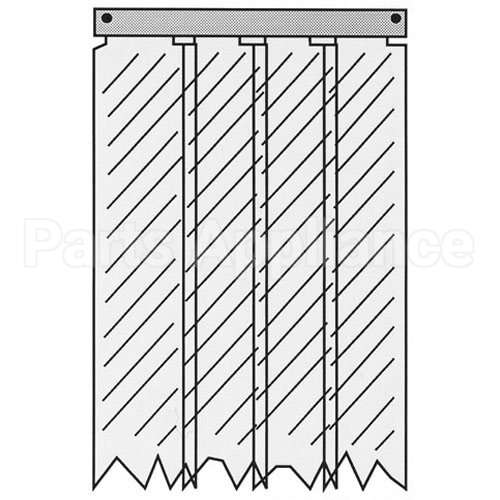 402LA8083884 Compatible Kason Kason - 402La8083884 Strip Curtain-Easimnt