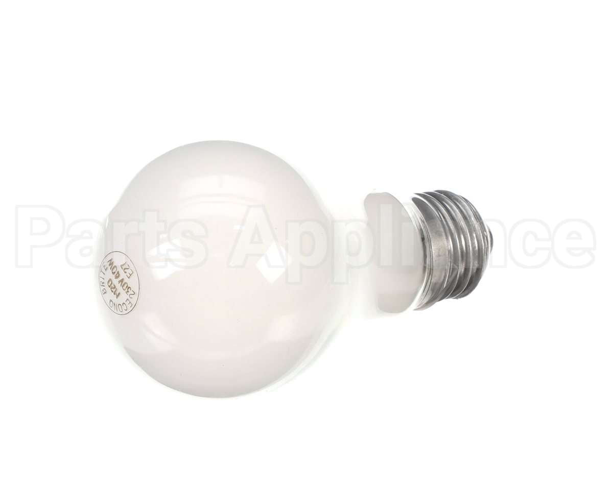 40419 Continental Refrigeration Lamp, 40 Watt Appliance Tuff Skin Coated