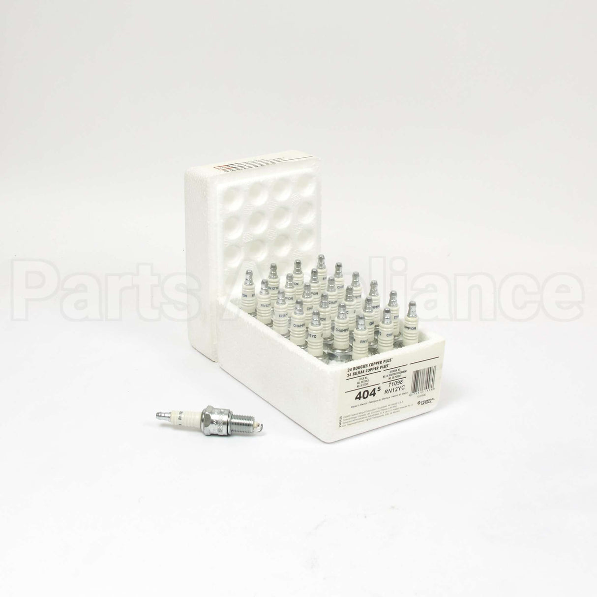 404S Champion Rn12Yc Shop Pack 24 Plugs