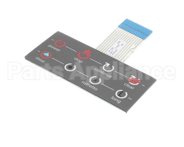 40500.1493 Thermoplan Keyboard Left Function Keys
