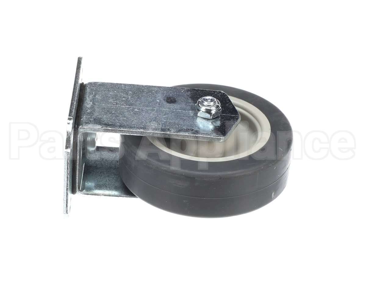 40650 Giles Caster, 5-In, Rigid, Plate Mount