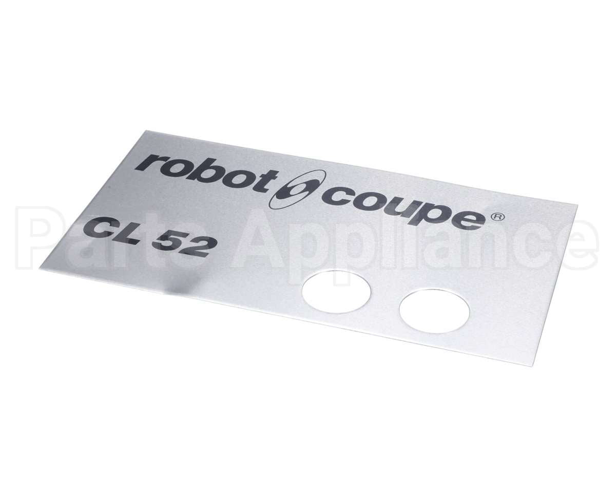 406516 Robot Coupe Cl52 Front Plate