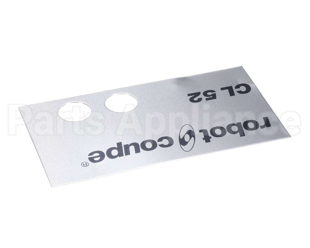 406516 Robot Coupe Cl52 Front Plate