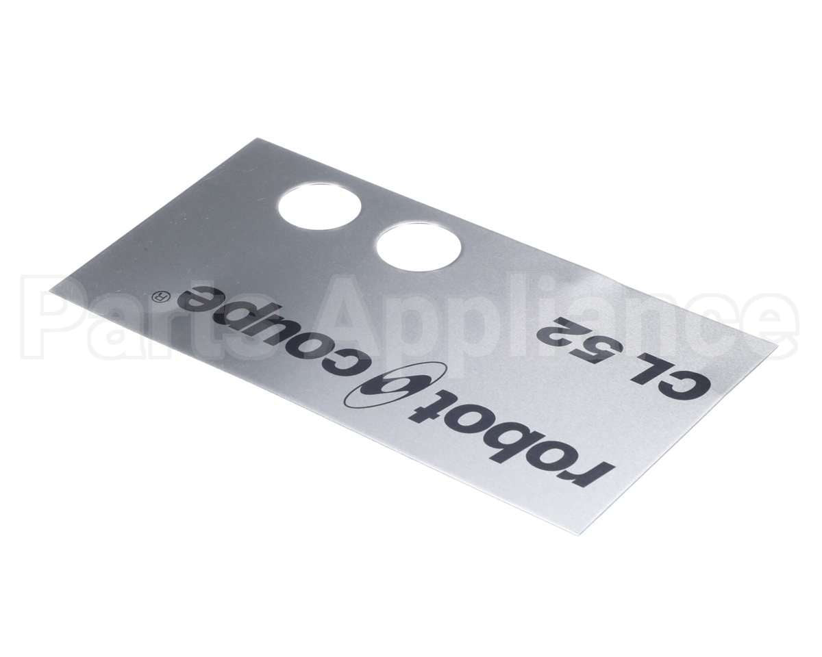 406516 Robot Coupe Cl52 Front Plate