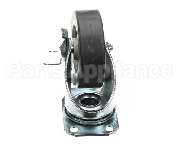 40700 Giles Caster, 5-In, Swivel, W/Brake, Plate Mou