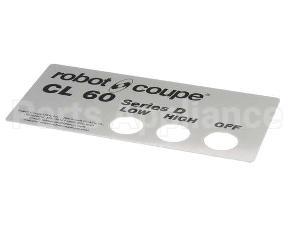 407347 Robot Coupe Cl60D Us Packaging