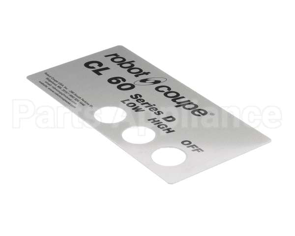 407347 Robot Coupe Cl60D Us Packaging