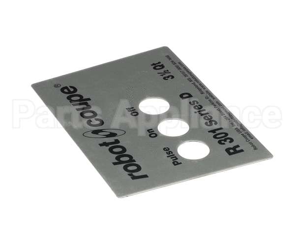 408016 Robot Coupe R301 Series D Front Plate