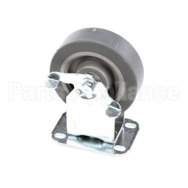 40806 Compatible Giles Caster, 5-In, Rigid W/Brake, Plate Mount