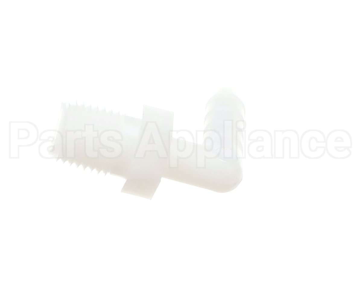 40877 Giles Fitting, 1/4 Barbed, 90-El, Nyl, 1/8 Npt