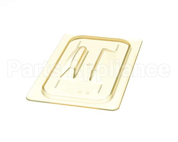40HPCH-150 Cambro H-Pan 1/4 Size Amber High Heat Plastic F