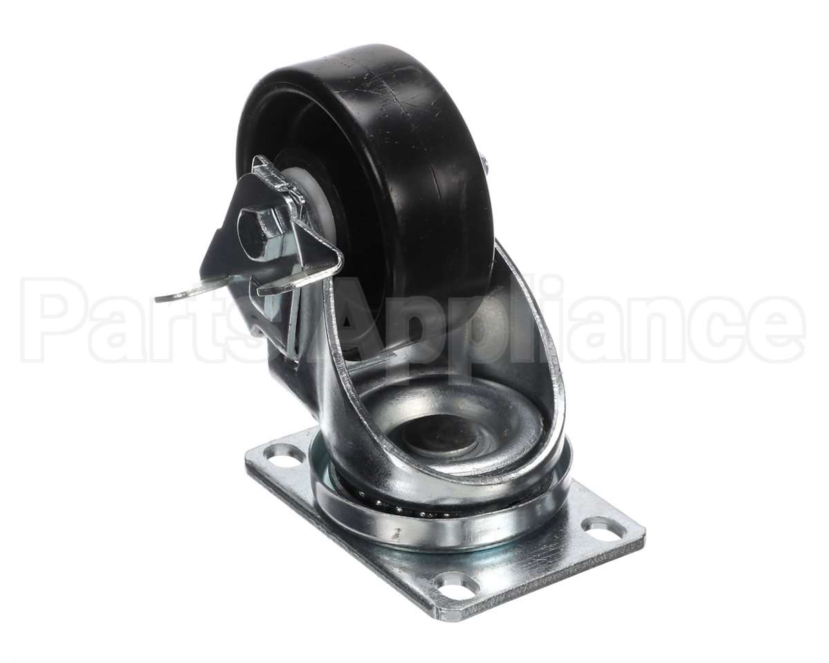411-043D Beverage Air Caster-3" Plate, Swivel, W/Brake