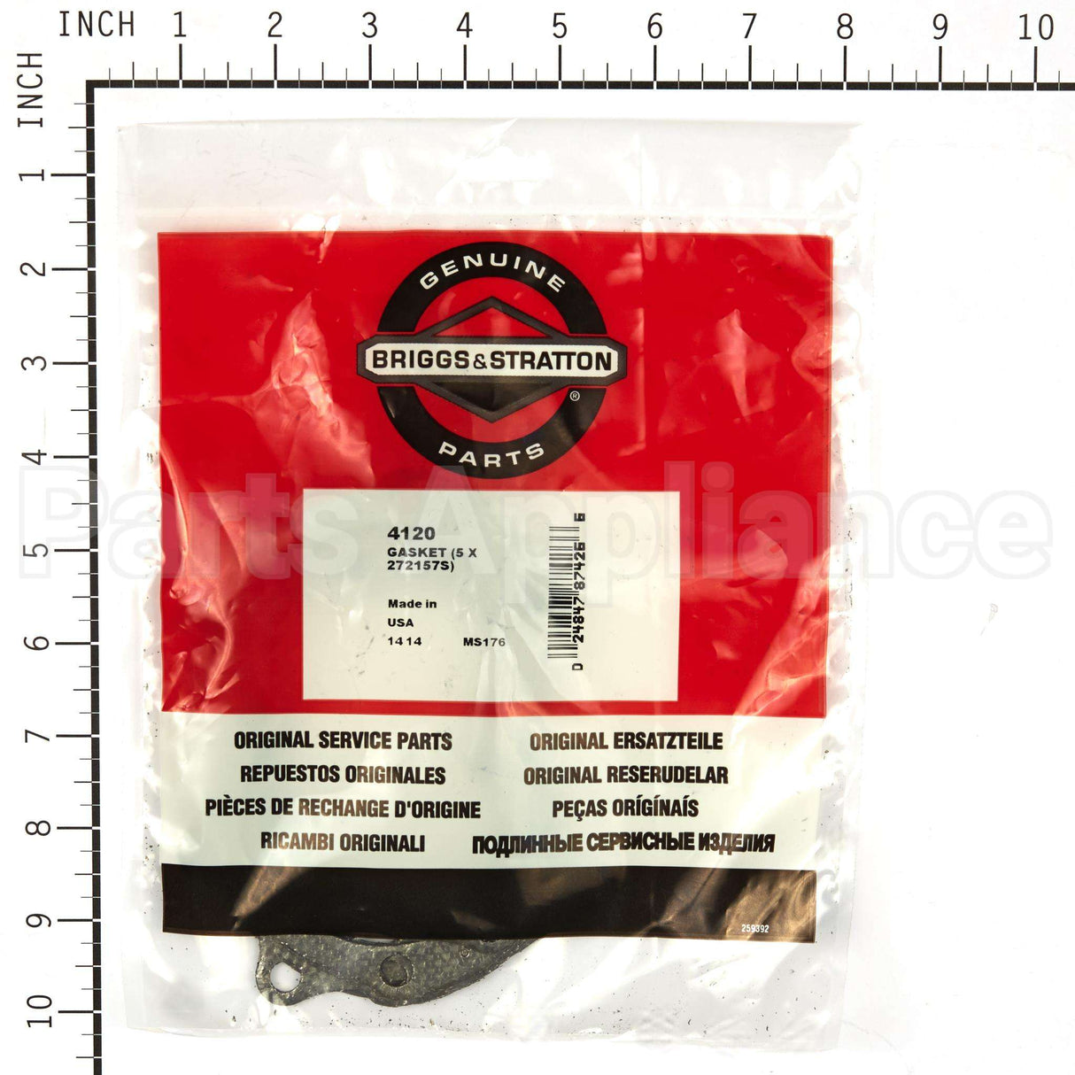 4120 Briggs & Stratton Gasket (5 X 272157S)