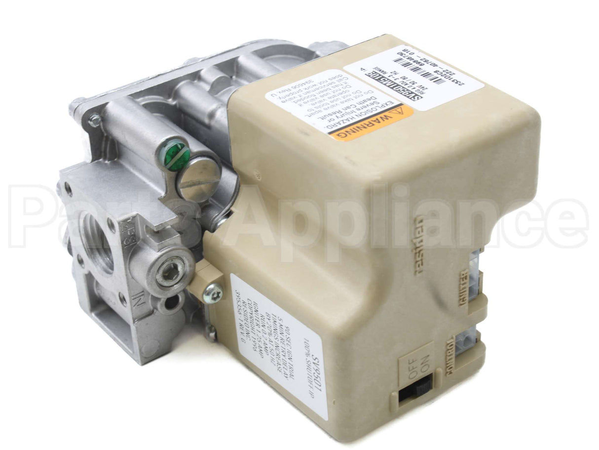 415-40762-01 Bradford White 24V 4"Wc Nat.1/2" Gas Valve