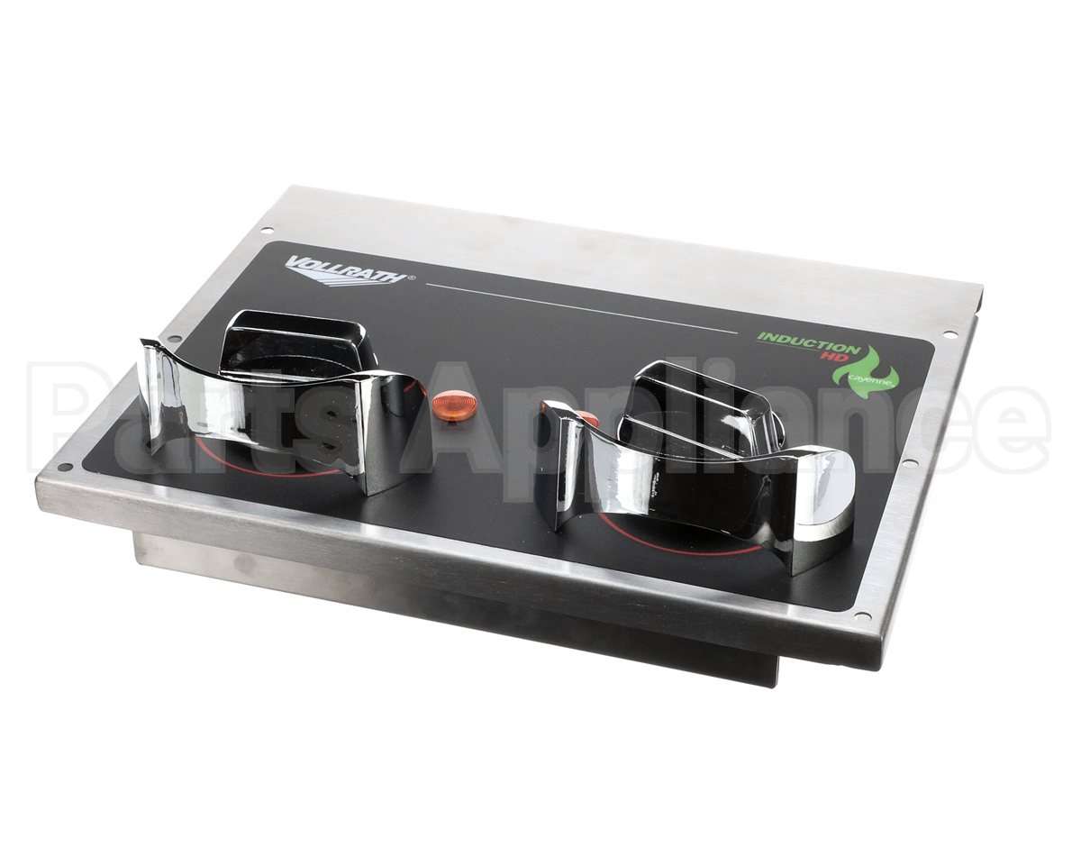4161201-2 Vollrath Front Panel Assembly-Manual, 2-Hob