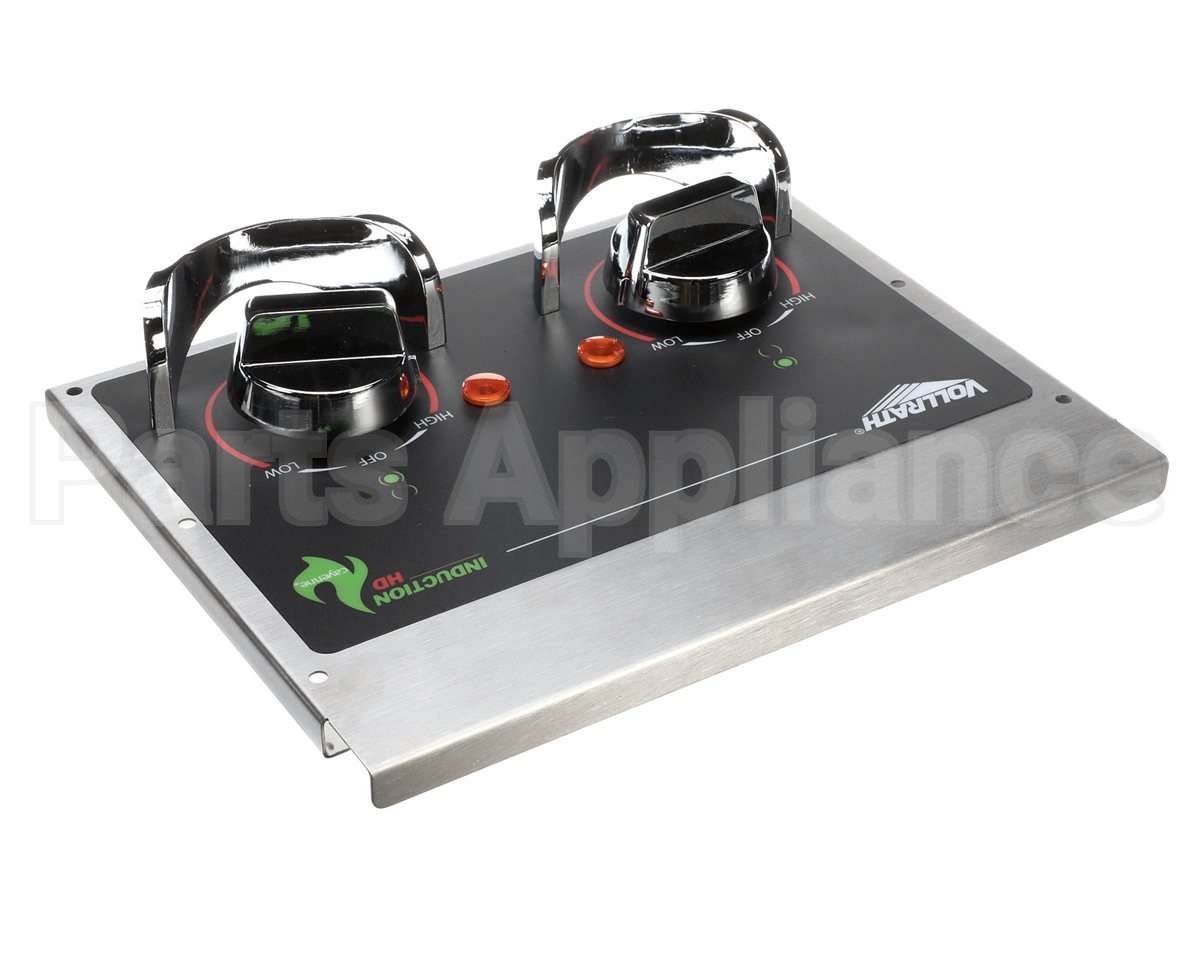 4161201-2 Vollrath Front Panel Assembly-Manual, 2-Hob