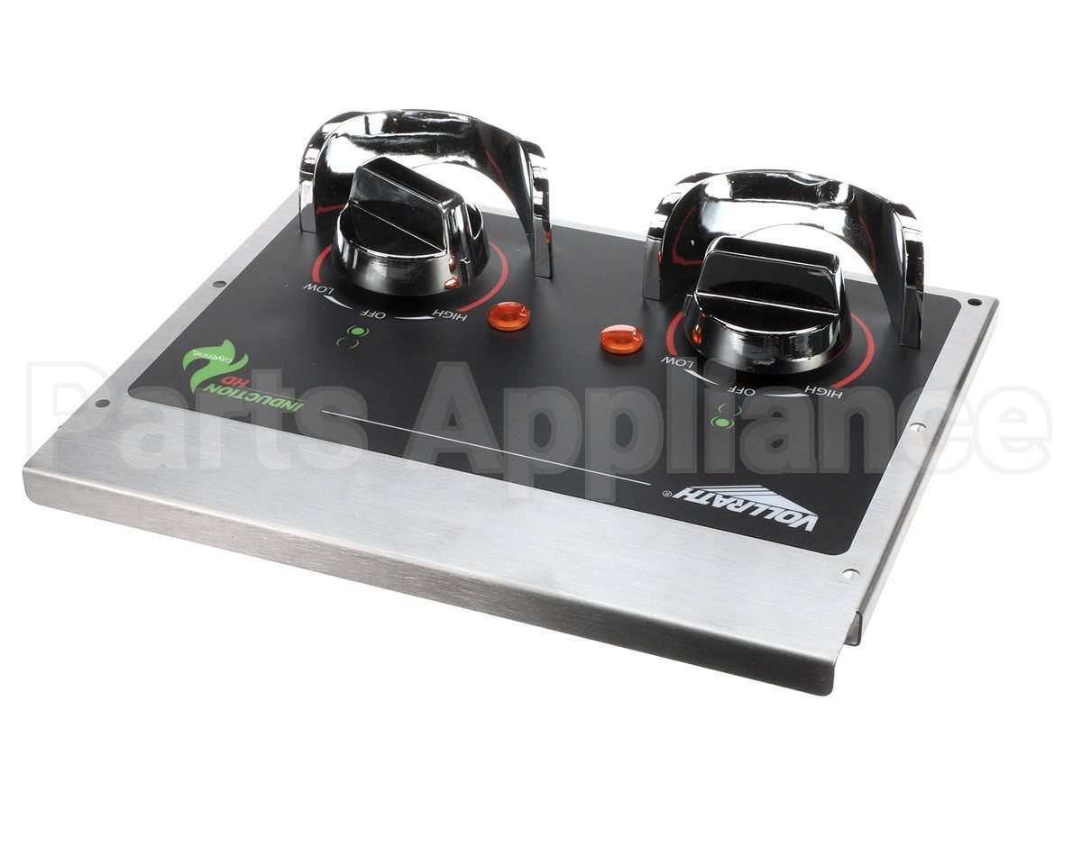 4161201-2 Vollrath Front Panel Assembly-Manual, 2-Hob