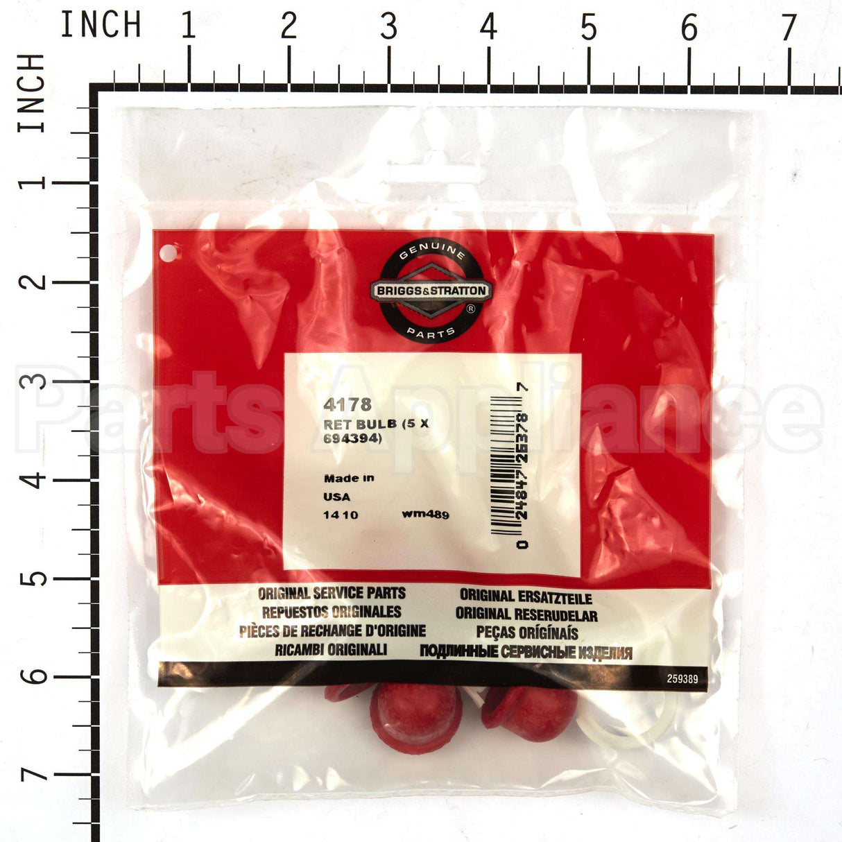 4178 Briggs & Stratton Ret Bulb (5 X 694394)