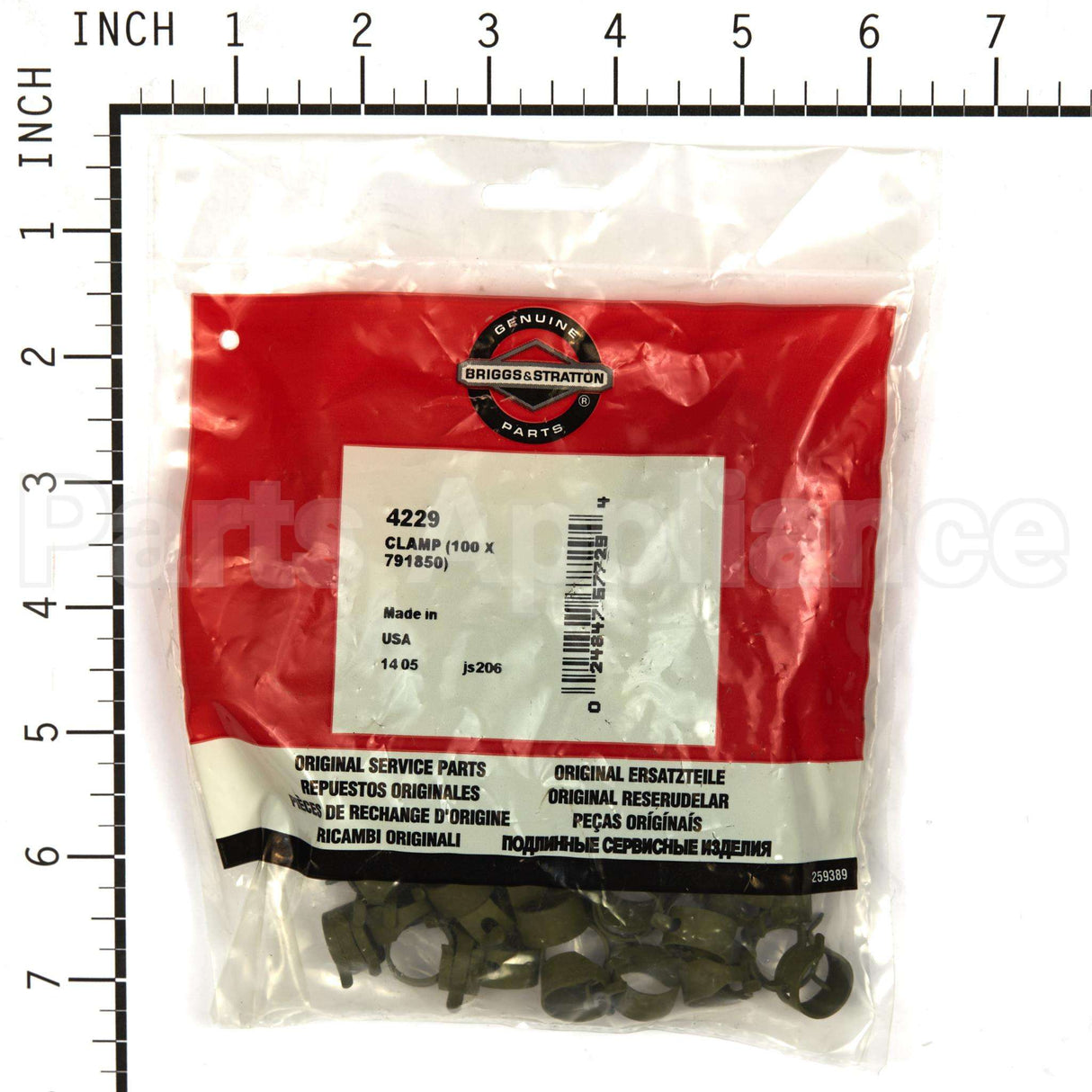 4229 Briggs & Stratton Clamp (100 X 791850)