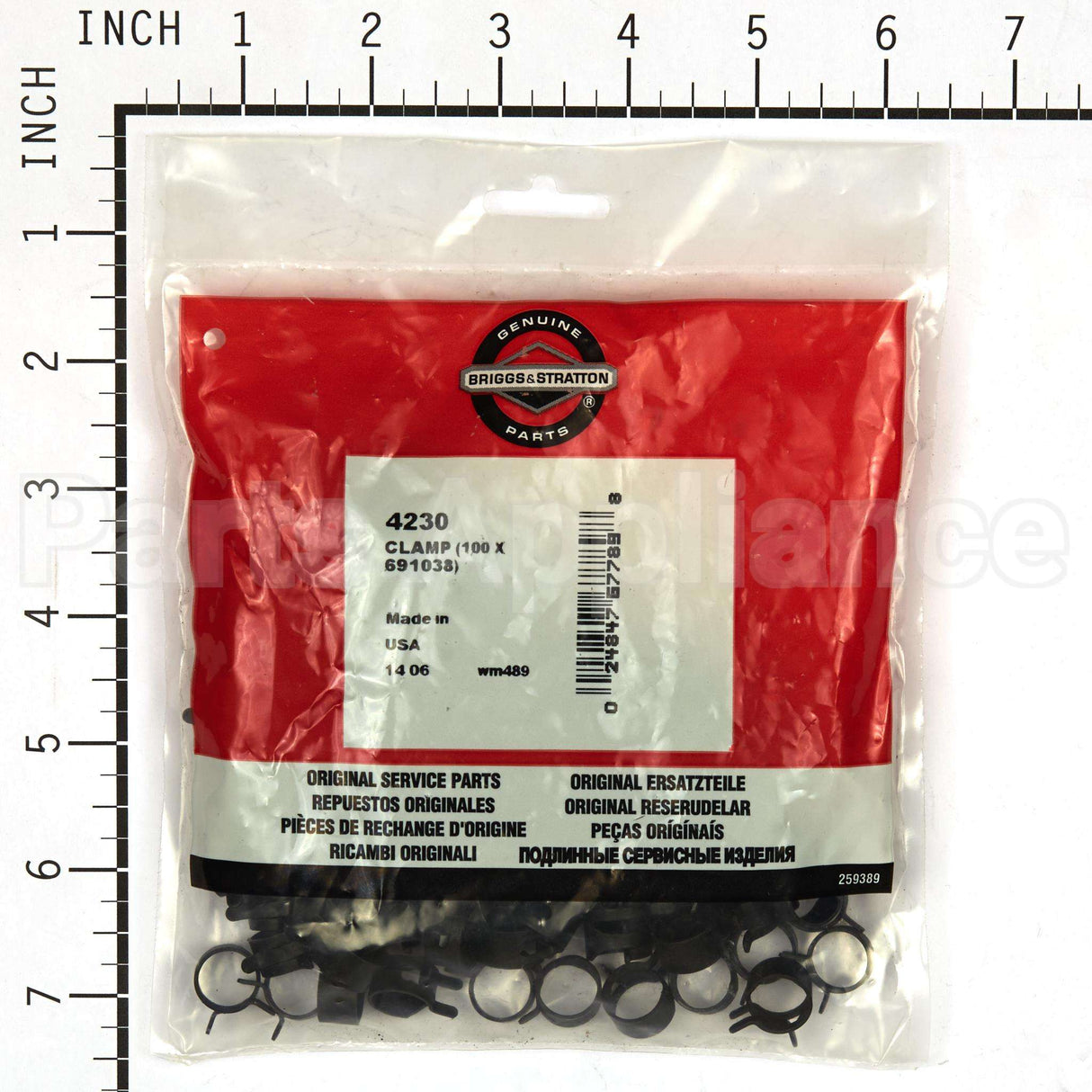 4230 Briggs & Stratton Clamp (100 X 691038)