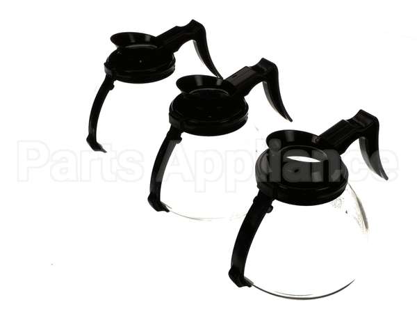42402.7055 Bunn Decanter,Gl-Blk No Logo 3/Cs W/Rfid