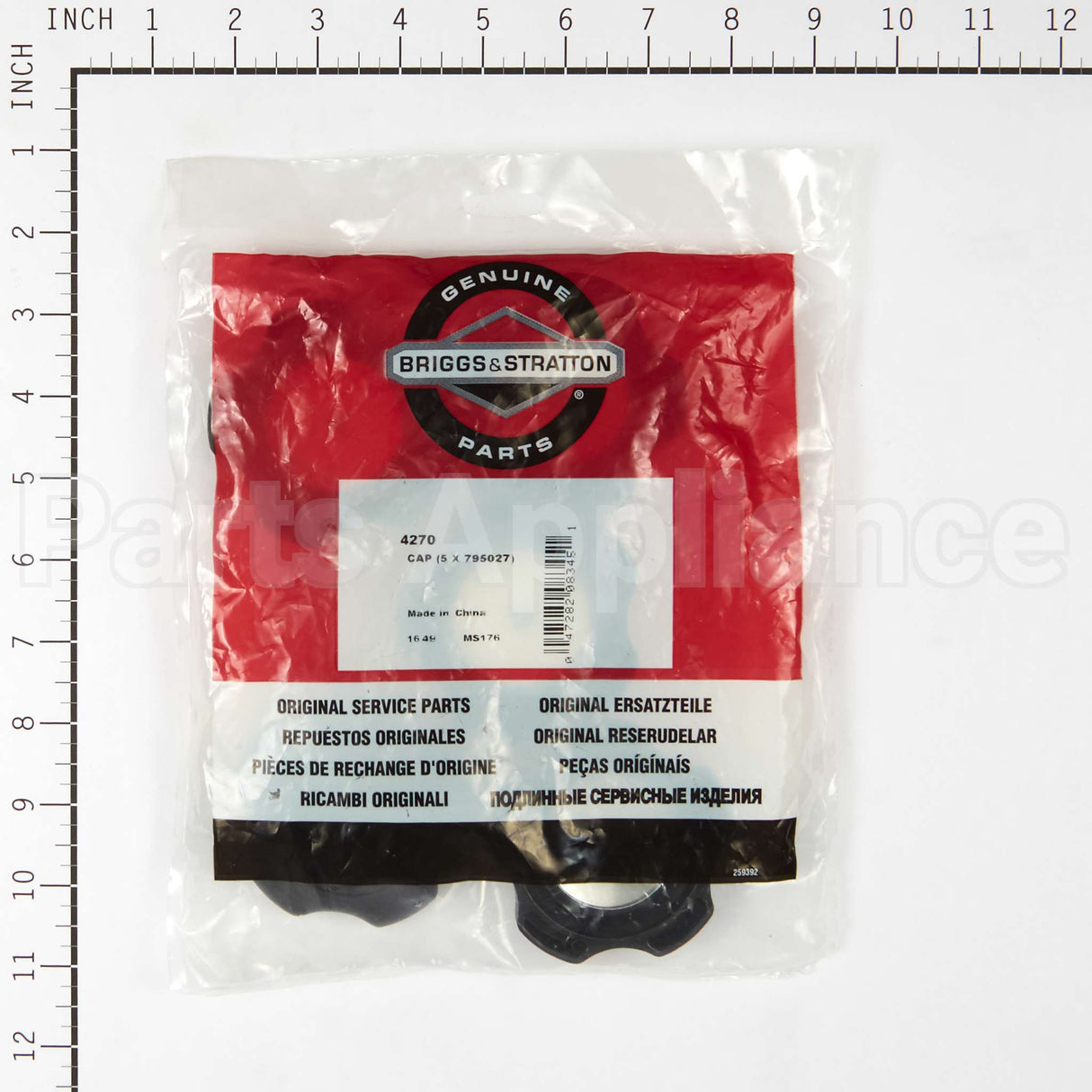 4270 Briggs & Stratton Cap (5 X 795027)