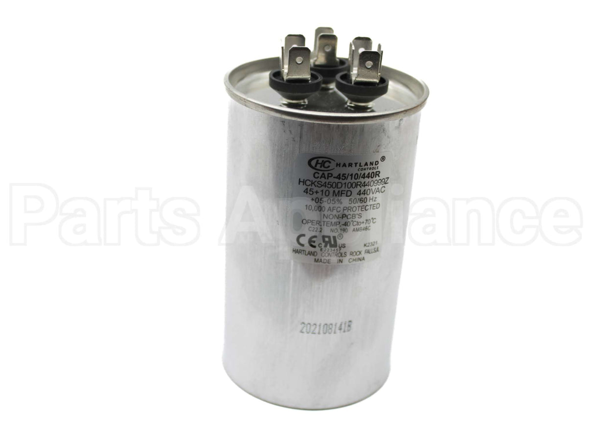 43-26271-48 Rheem-Ruud 45/10Mfd 370V Round Run Capac.