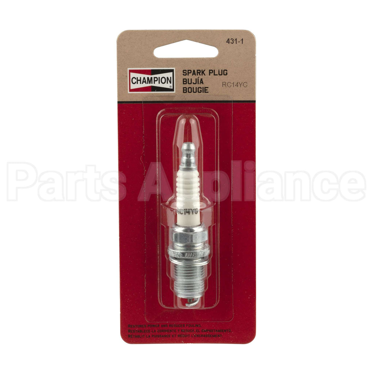 431-1 Champion Rc14Yc Sm Eng Plug Carded