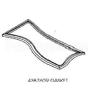 4387609 Whirlpool Gasket-Dor
