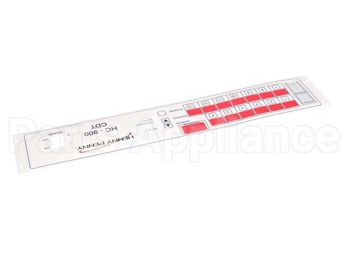 43952 Henny Penny Decal-Control Panel Kfc S