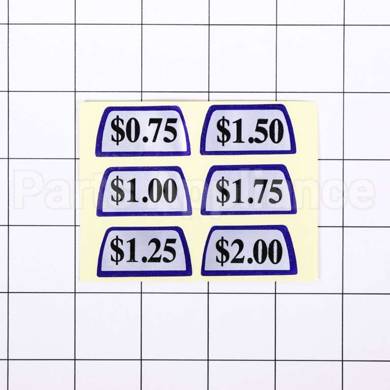 4396670 Whirlpool Comm Laundry Decal Kit