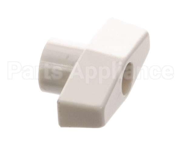 45-01286 Master-Bilt Knob, 1/4-20, White Plastic Tw