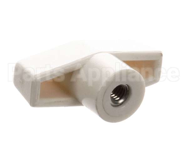 45-01286 Master-Bilt Knob, 1/4-20, White Plastic Tw