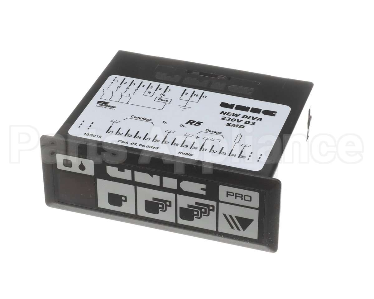 45023 Unic Group Control Box (Red - D3 - 230V)