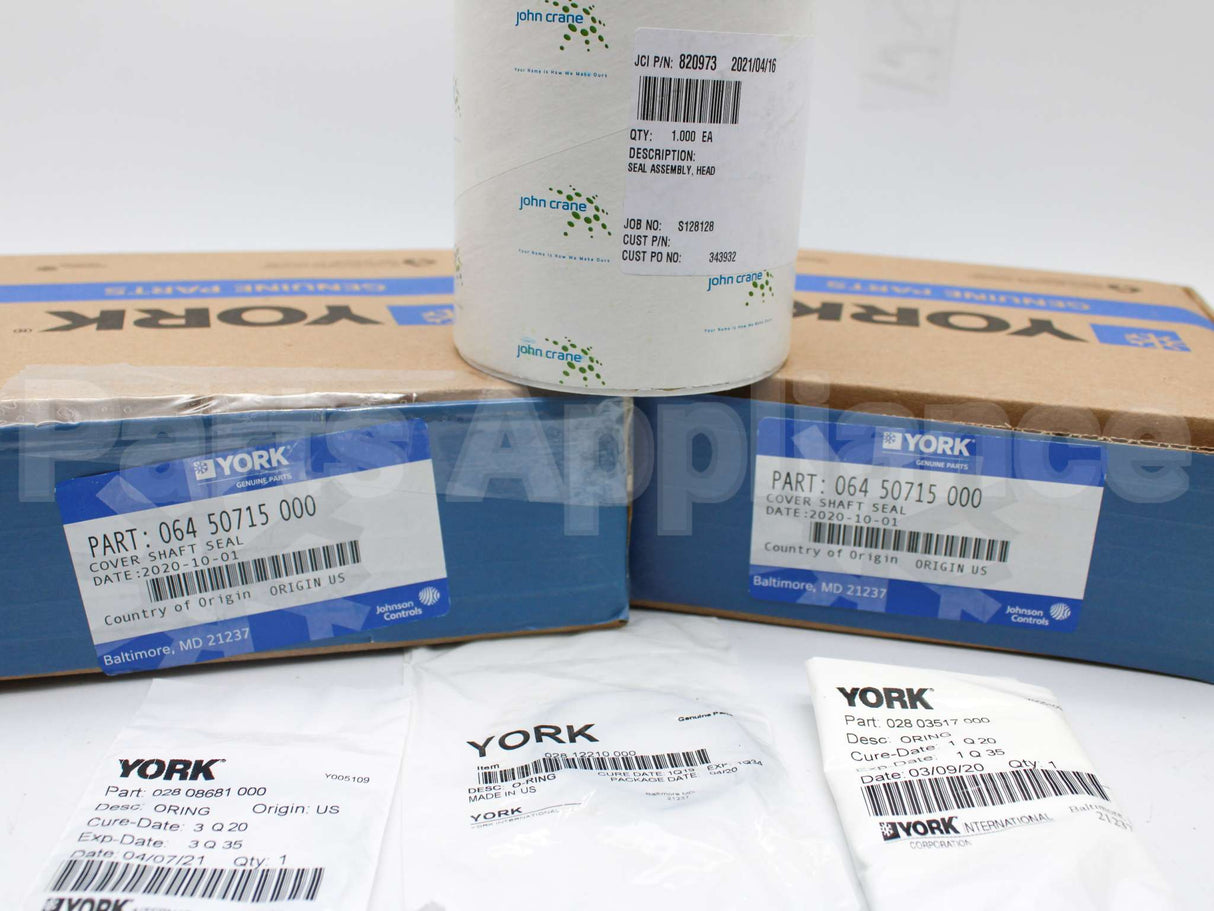 464-50720-000 York Bellows Shaft Seal