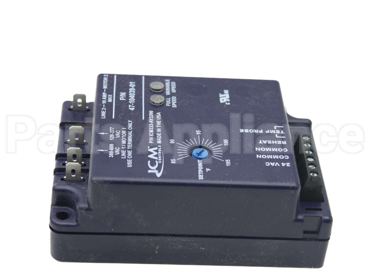 47-104039-01 Rheem-Ruud Outdoor Fan Mtr Controller
