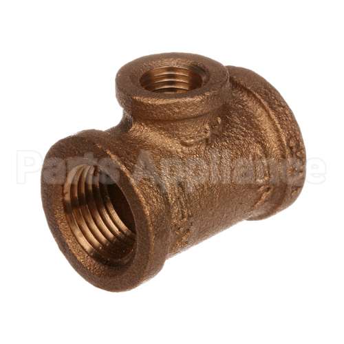 4730-002-22-56 Jackson Tee, 1/2 Fnpt X 1/2 Fnpt 1/4 Fnpt