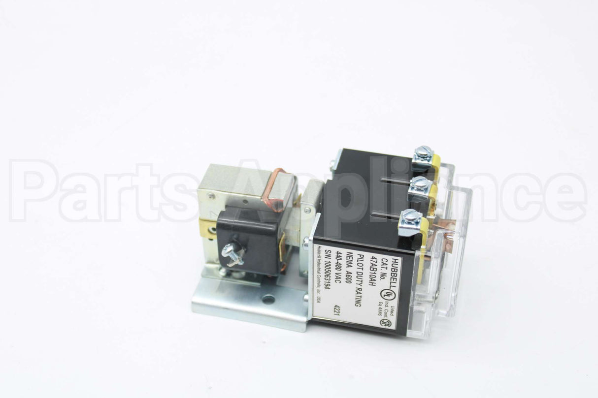 47AB10AH Hubbell Industrial Controls 480V Alternatingrelay 1-Spdt