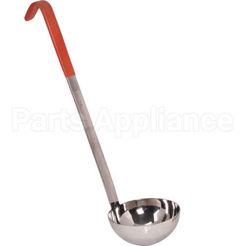 4980865 Compatible Vollrath Ladle, 8 Oz, S/S, Orange, 13"Hdl