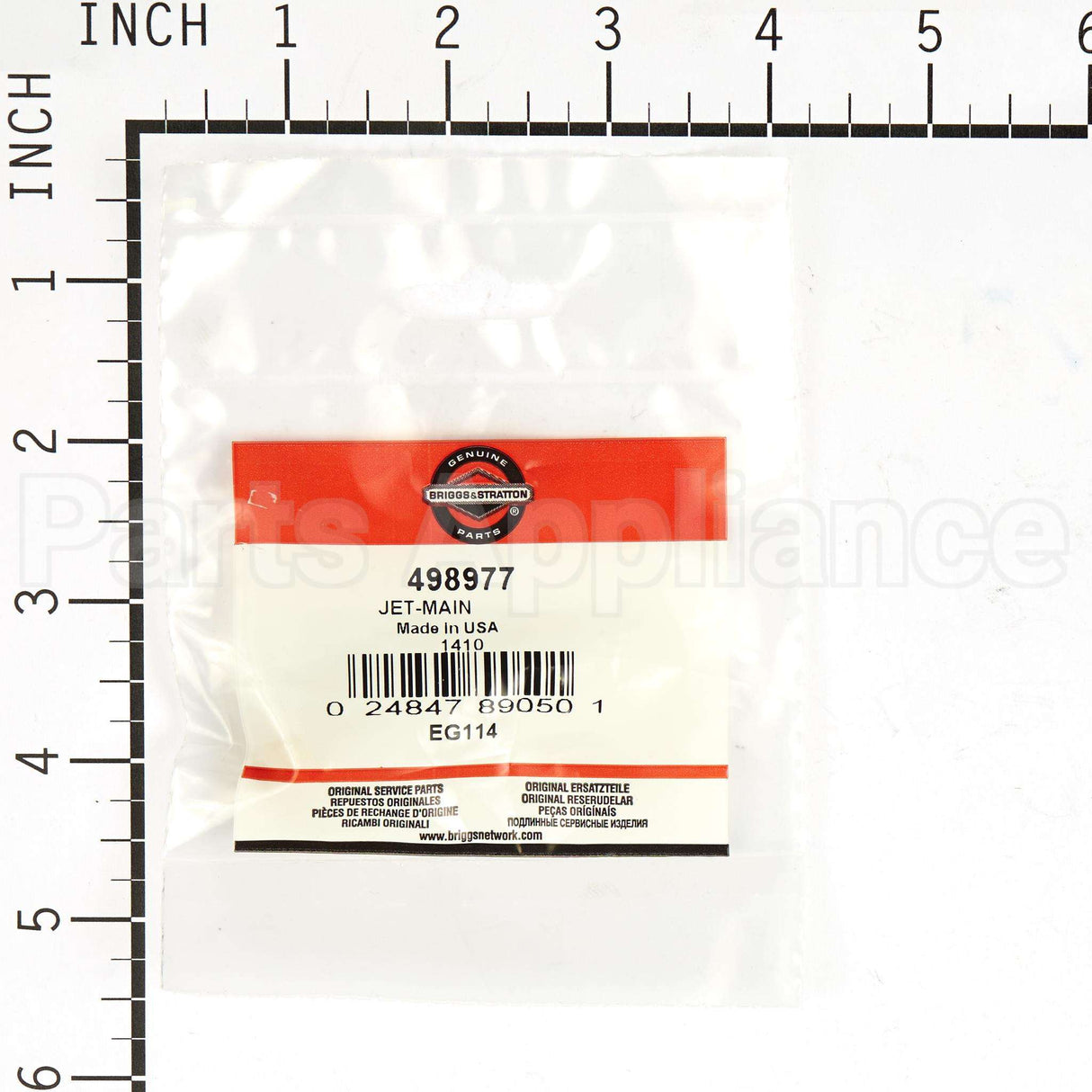 498977 Briggs & Stratton Jet-Main