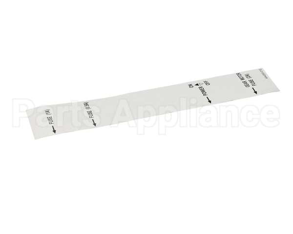 4A4393-01 Hoshizaki Label -Switch Fuse