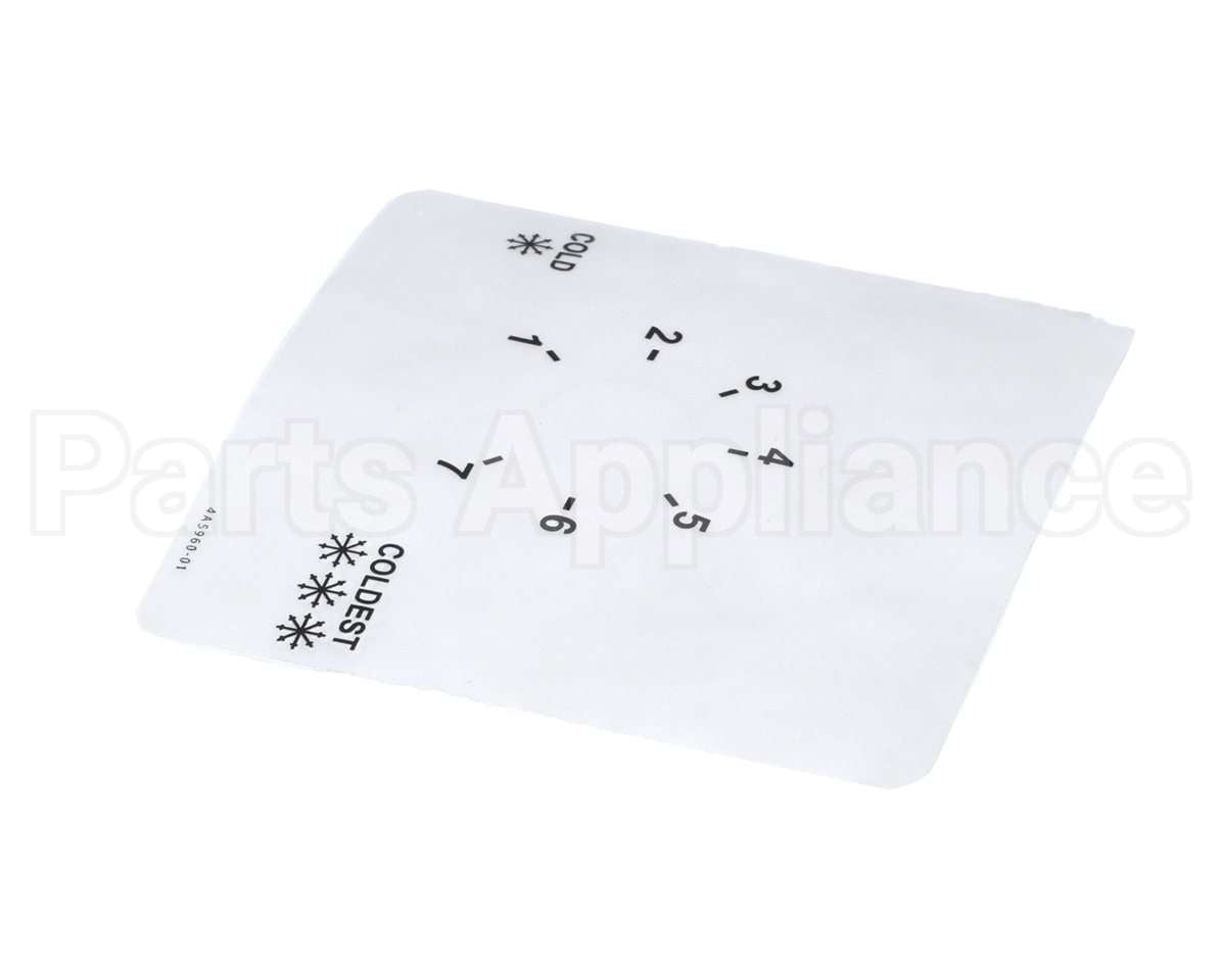 4A5960-01 Hoshizaki Label -Dial