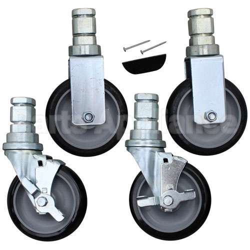 5004862 Compatible Alto Shaam Unibody 5In Stem Casters