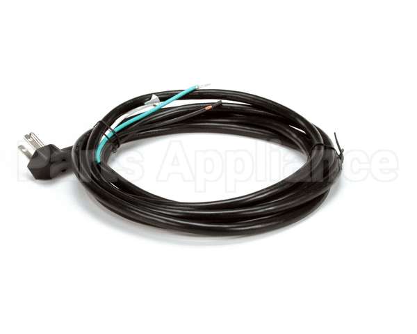 50201 Continental Refrigeration Cord & Plug, 10Ft. (Plug=Nema 5-15)