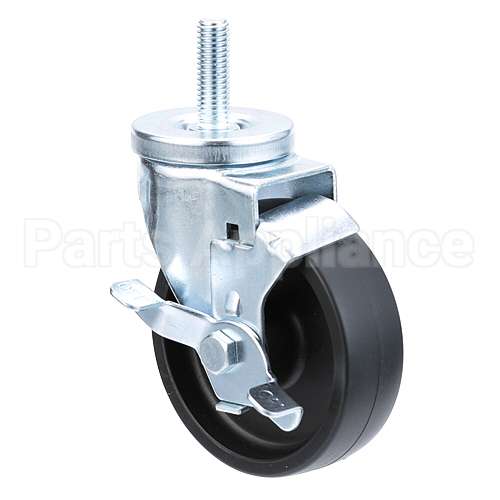 50205 Compatible Continental Caster, Stem 4" W/ Brake