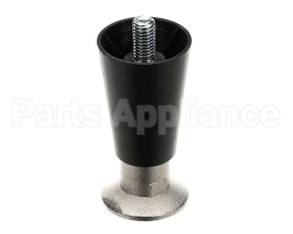 50206 Continental Refrigeration Legs, 4" Black (Adjustable Up To 5-1/4")