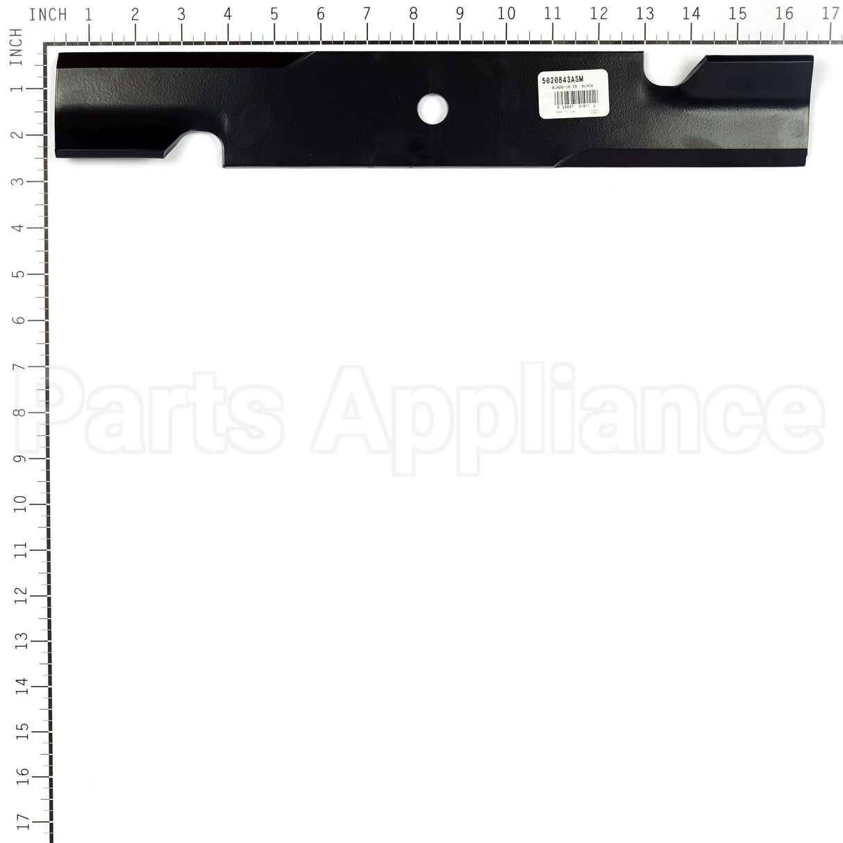 5020843ASM Briggs & Stratton Blade-16.25 Black