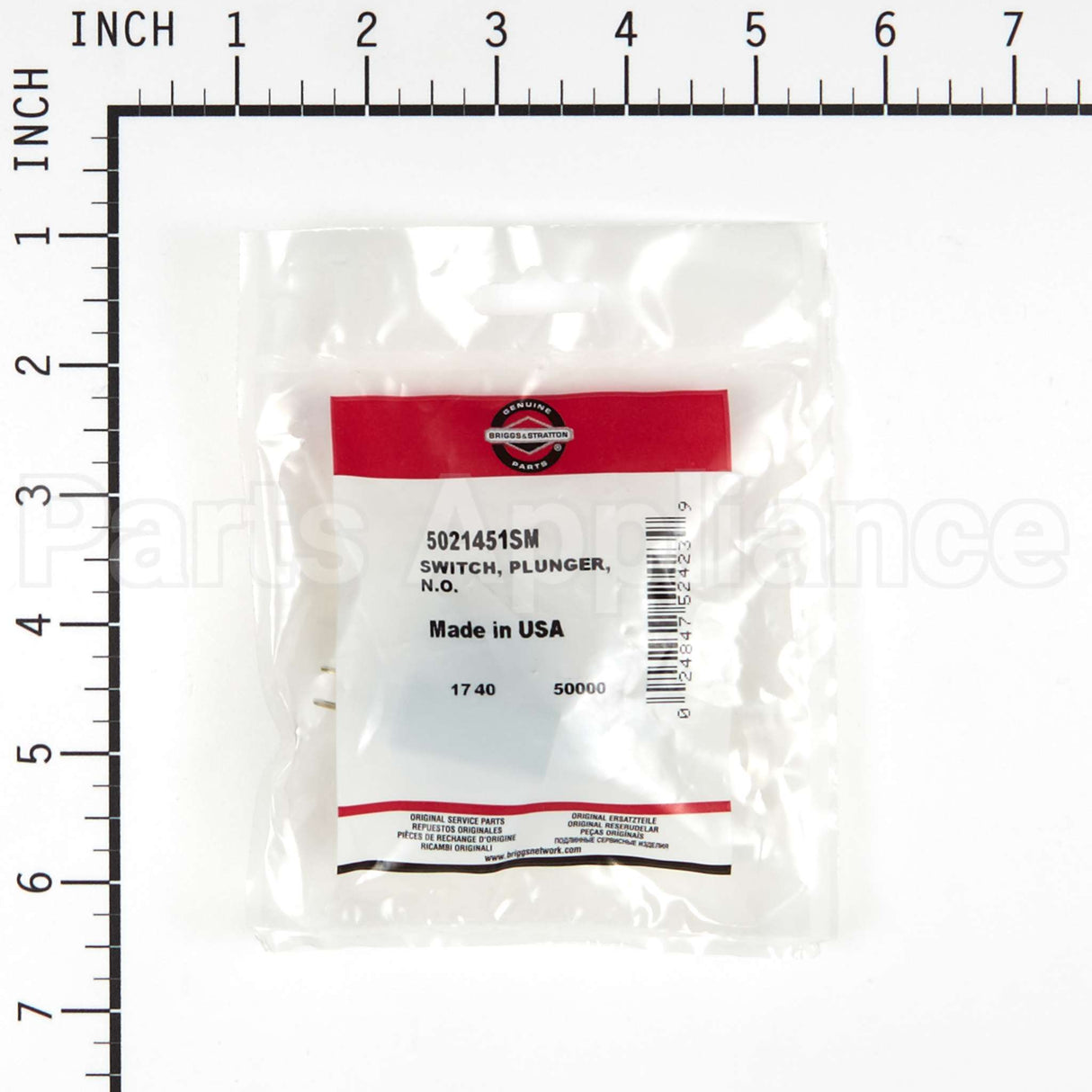 5021451SM Briggs & Stratton Switch Plunger N.o.