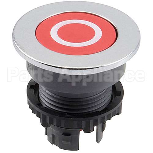 502169S Compatible Robot Coupe Button, Off Red
